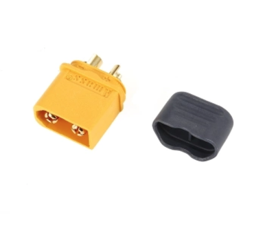 XT60 with Rubber Grip MALE 1pc