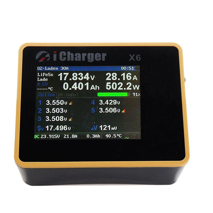 iCharger X6 800W 30A Portable Charger