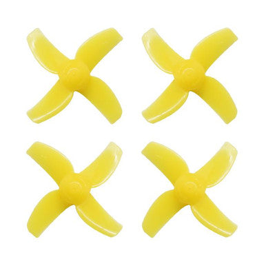 BETAFPV 40mm 4-blade 2S Whoop Propellers (1.5mm Shaft Hole) Yellow