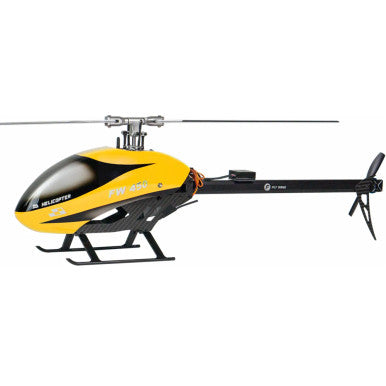 FLYWING FW450 V2 Helicopter W/ H1 Flight Controller PNP (Yellow)