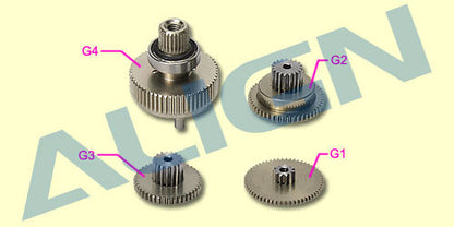 DS655 Servo Gear Set HSP65502