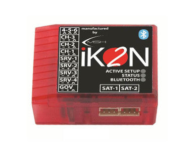 IKON2 Flybarless System with Integrated Bluetooth Module - Micro USB Cable Not Included