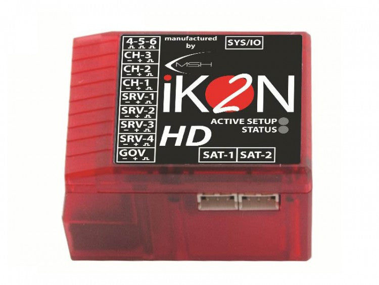 iKON2 HD Flybarless System - Micro USB Cable Not Included
