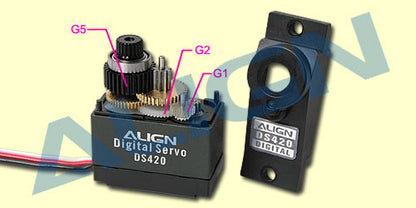 Align DS420 Servo Gear Set K10459A