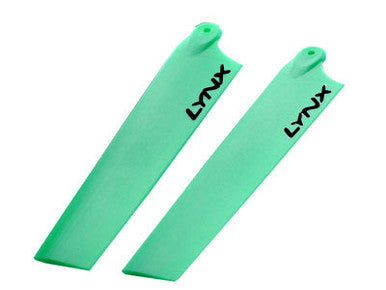 LX61152 - MCPX BL - Lynx Plastic Main Blade 115 mm - Green Neon