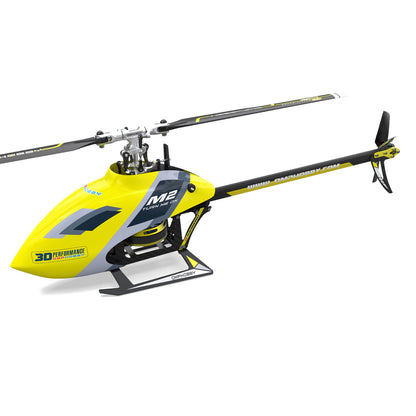 OMP M2 Evo BNF Helicopter (Yellow) Thanksgiving Promo - Free Crash Kit (while qty lasts)