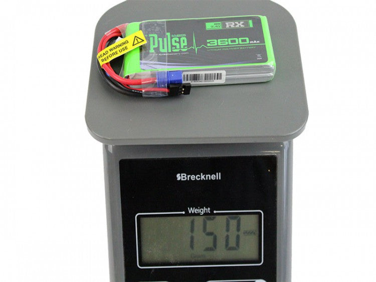 PULSE 2S 2550mAh 20C 7.4V RX LiPo Battery – Pulse Battery