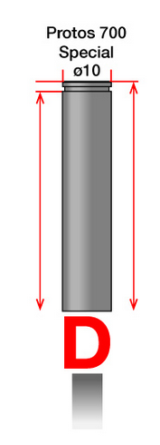 Xnova Motor Shaft 4535 Type D