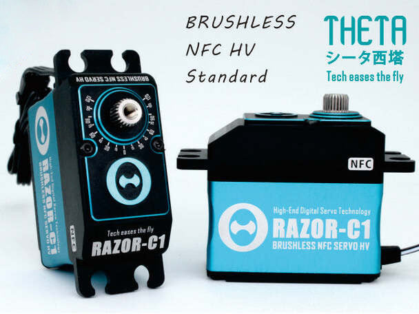 THETA RAZOR-C1 NFC HV Standard Brushless Cyclic Servo