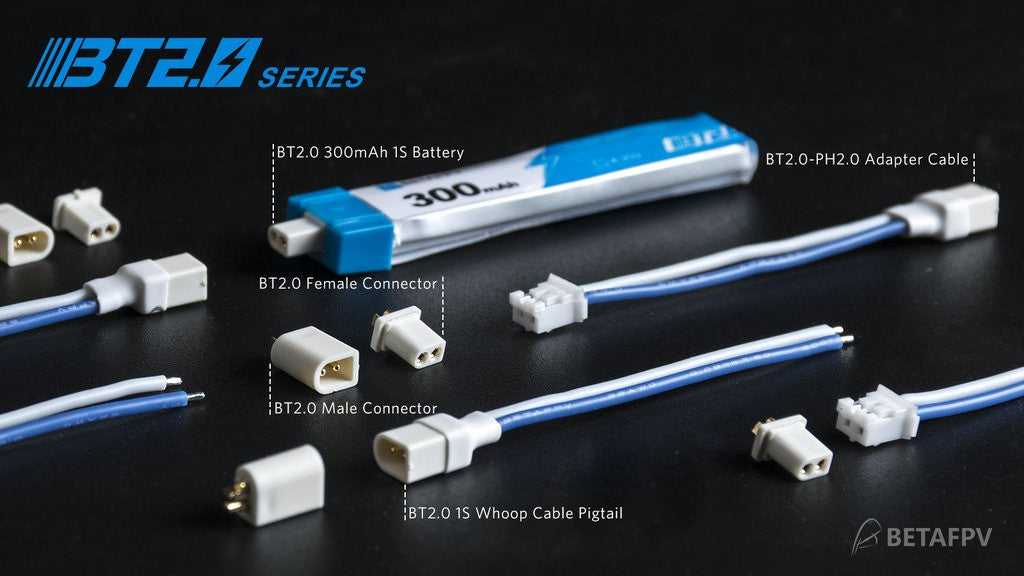 BETAFPV BT2.0 to PH2.0 Adapter cable 6pcs