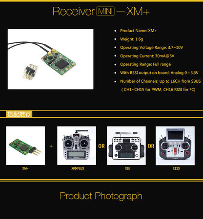 FrSky XM+ w/ S-Bus Ultra Mini Receiver