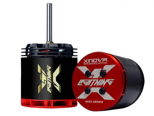 NEW! XNOVA LIGHTNING 4525-530KV SERIES (SHAFT A) - Raw/Kraken 700/ILGoblin